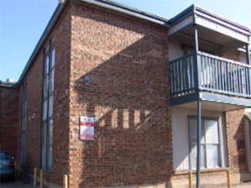 Exterior of Parkside Place Apartments
