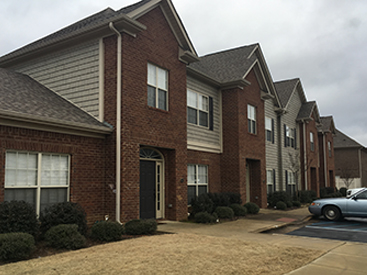 Exterior of Chaney Place Multifamily complex