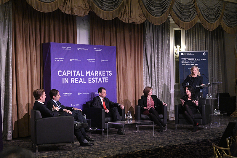 NYU Capital Markets conference panel on drivers of real estate equity investment opportunities