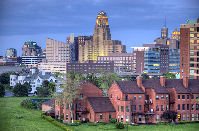 Buffalo, NY is a smaller U.S. metro seeing rent growth in multifamily
