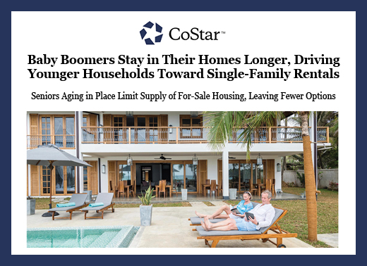 CoStar - Seniors Aging in Place Article