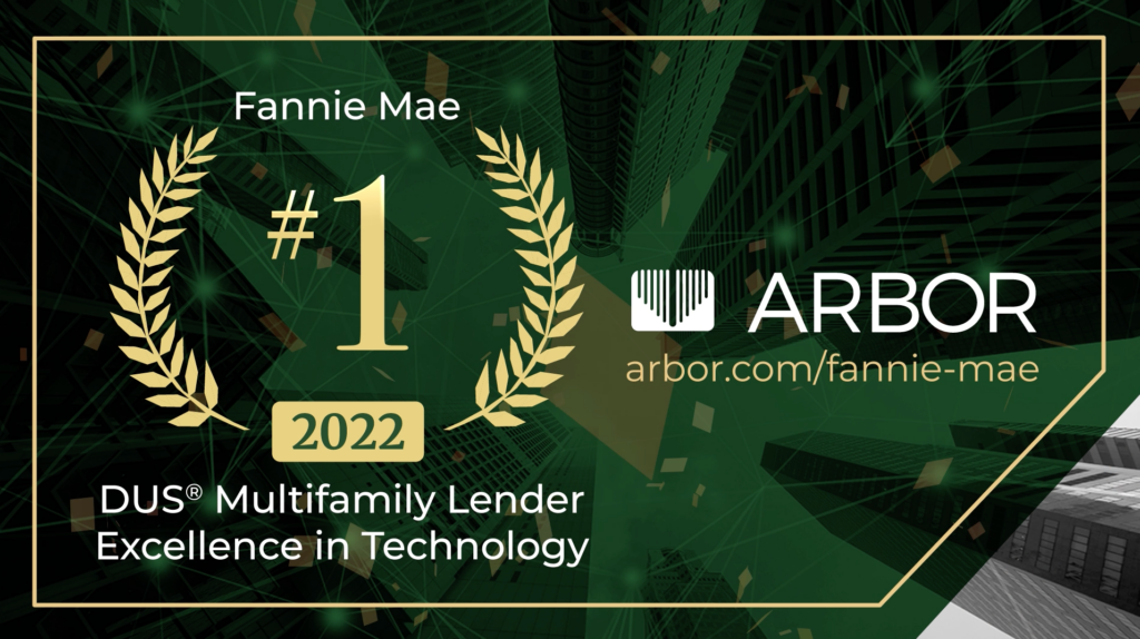 Arbor Wins Prestigious Fannie Mae Excellence in Technology Award