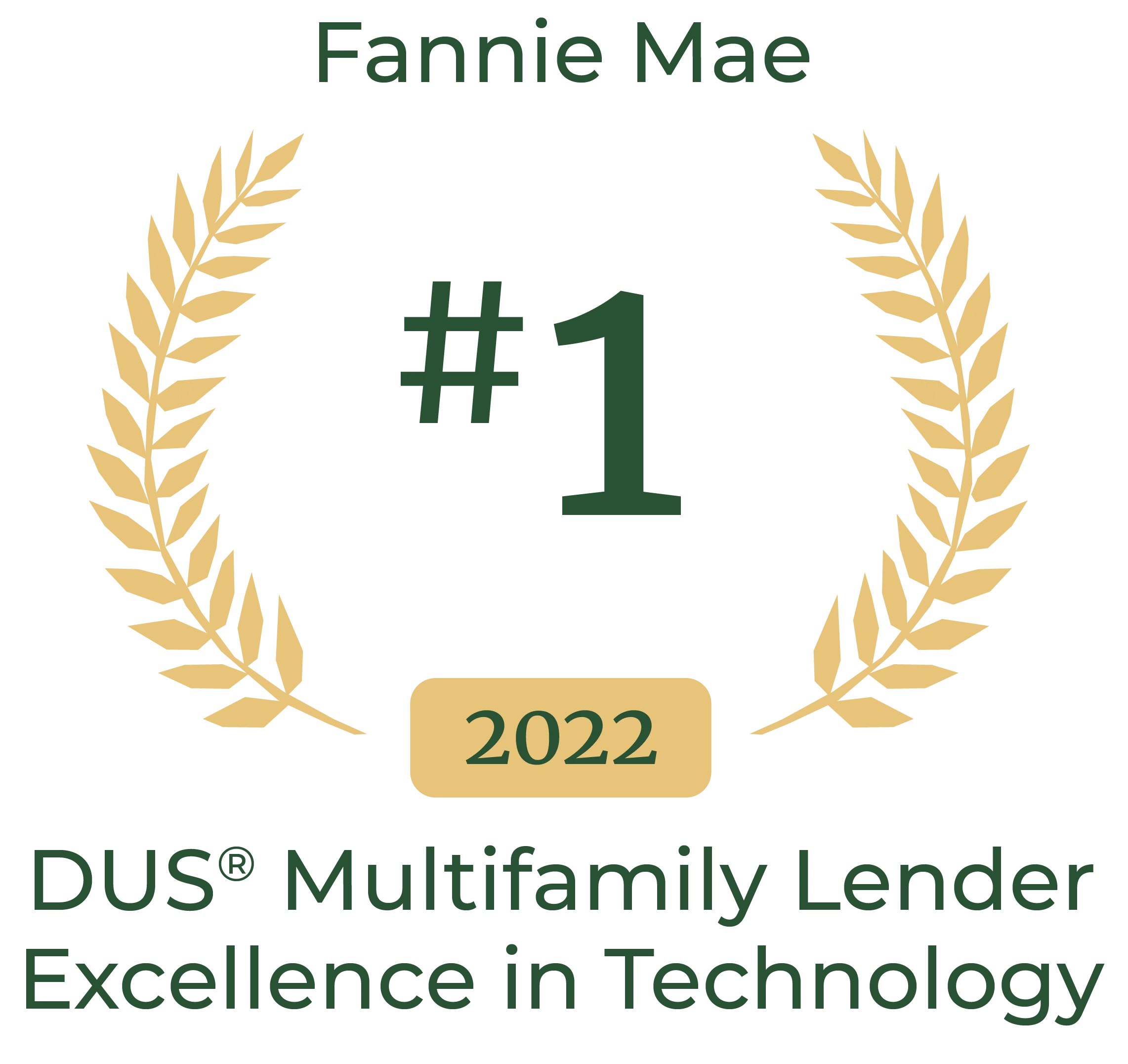 Fannie Mae DUS® Multifamily Lender Excellence in Technology