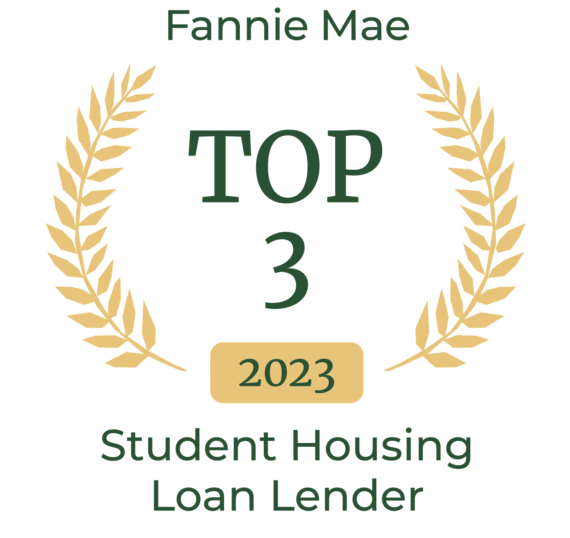 Top 3 Fannie Mae Student Housing Lender