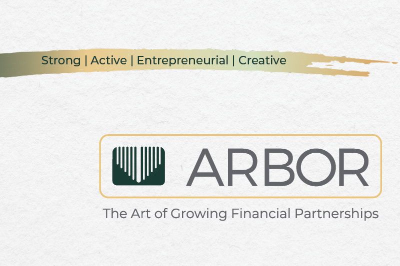 The Arbor logo with Arbor's True Colors.