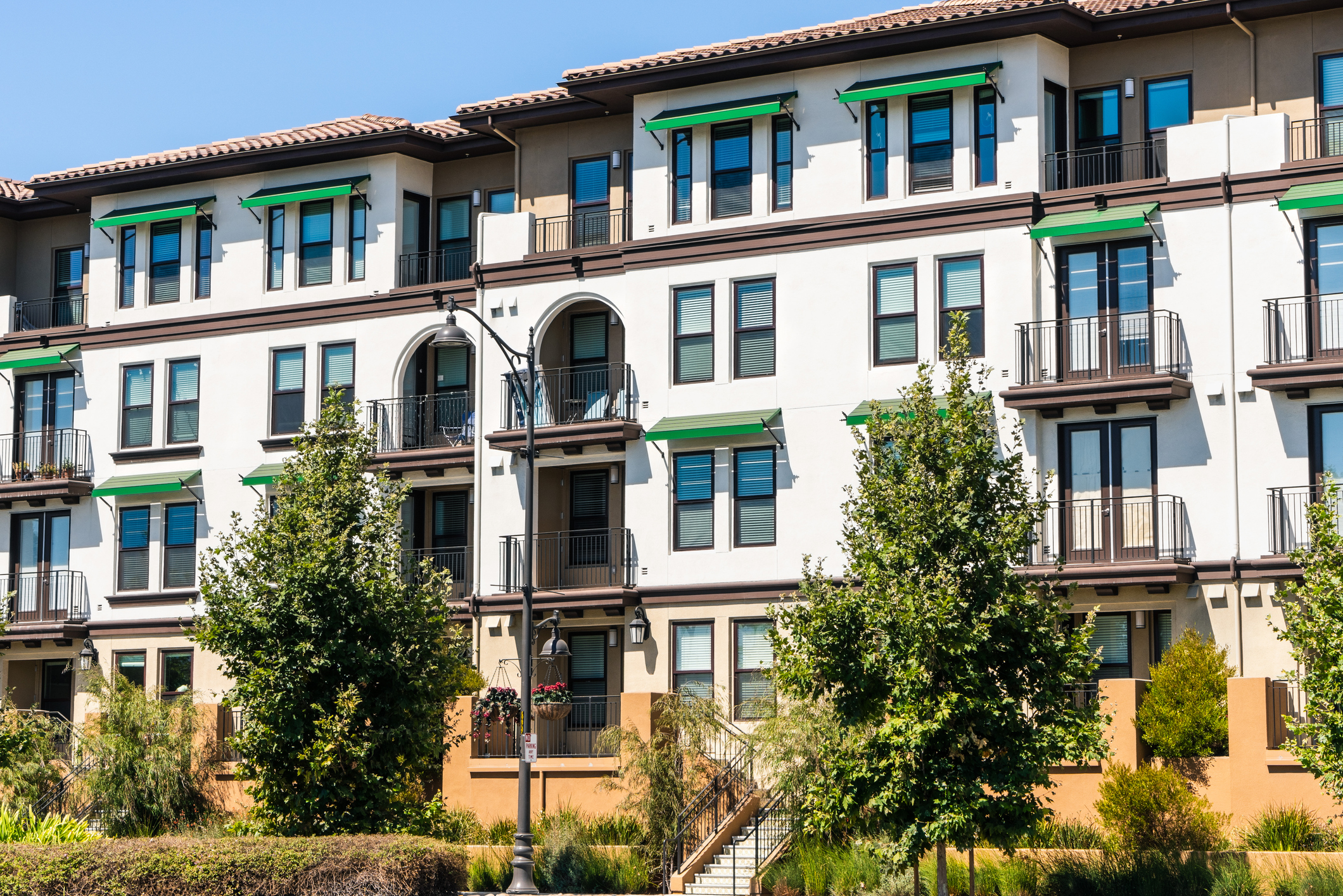 An example of a multifamily building serviced by a commercial loan servicer.