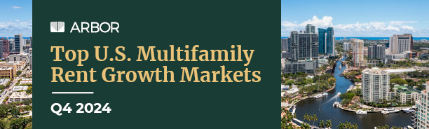 Top U.S. Multifamily Rent Growth Markets — Q4 2025